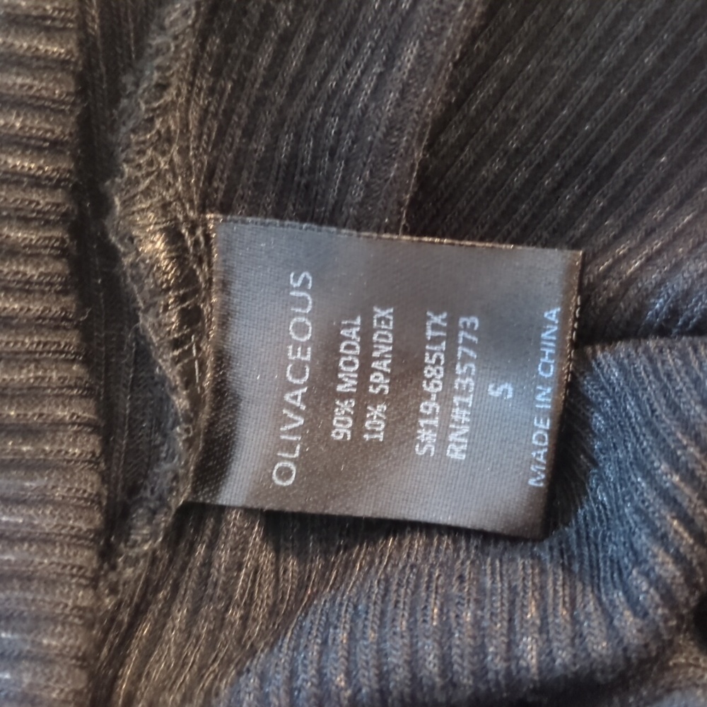 Olivaceous top size S color Black - Picture 4 of 4